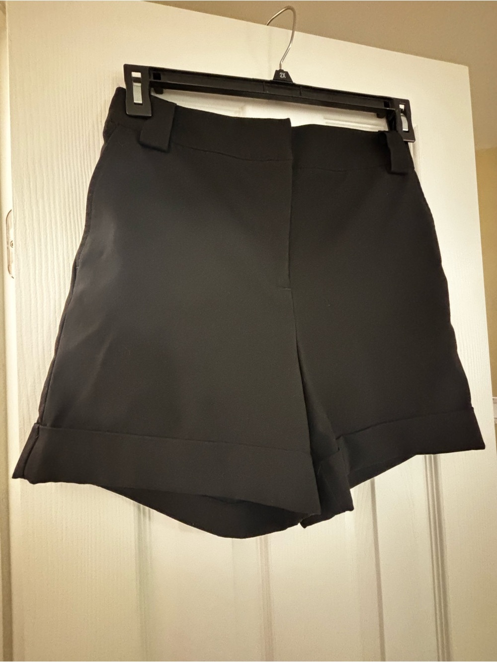 Rachel Zoe high waist black shorts 6
